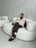 Брюки вельвет-альпака (шоколад)