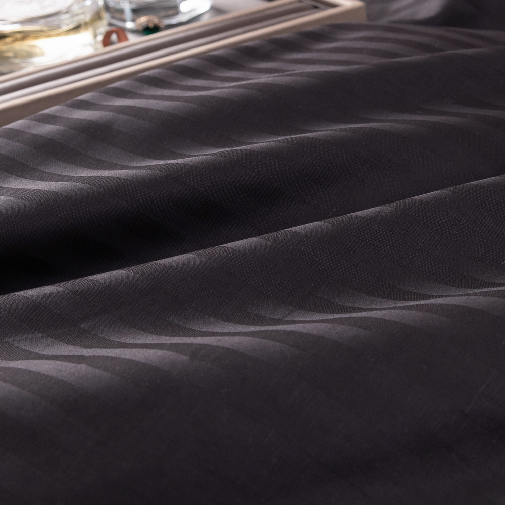 Простыня Страйп Сатин Однотонный 100% хлопок R1CT035