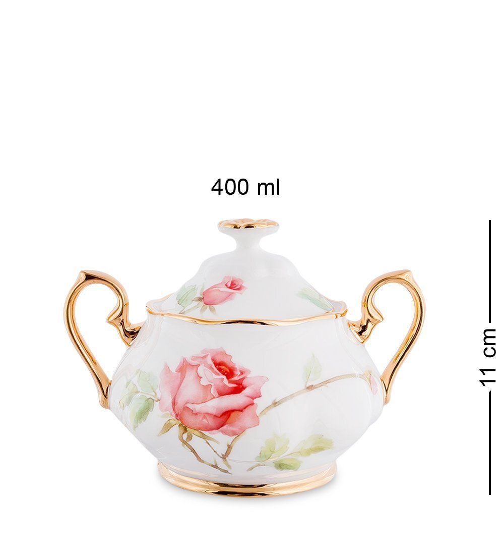 Pavone JK- 34 Чайный сервиз на 6 перс.«Итальянская роза»
