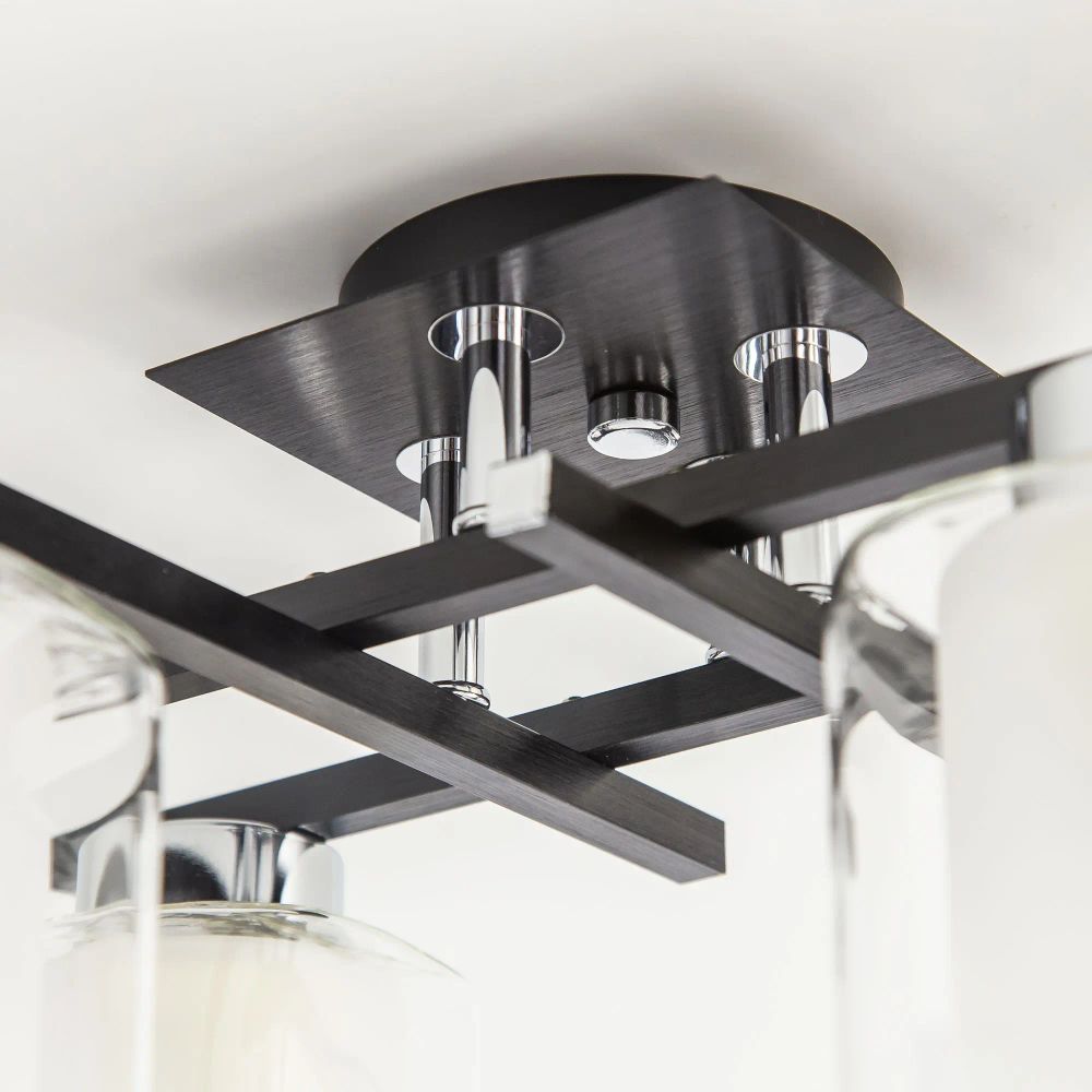 Citilux Диез CL111141 Люстра потолочная Чёрная