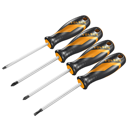 TOLSEN (TT20180) Набор отверток "GRIPro", 4 предмета