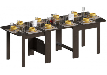 Стол деревянный Woodville раздвижной ДЕР СтК-7 венге