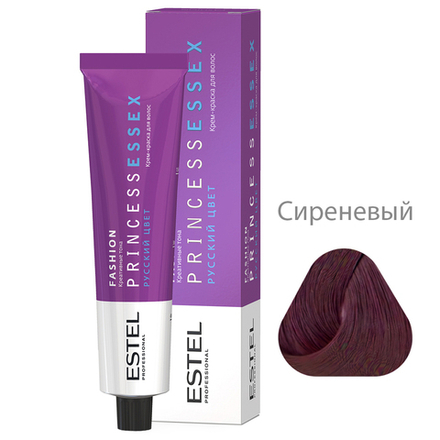 ESTEL PRINCESS ESSEX Крем-краска для волос, 3 сиреневый (Fashion), 60 мл