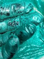 Премиум пигмент 8994 - Зелёный (с серебром) мерцающий - универсальный