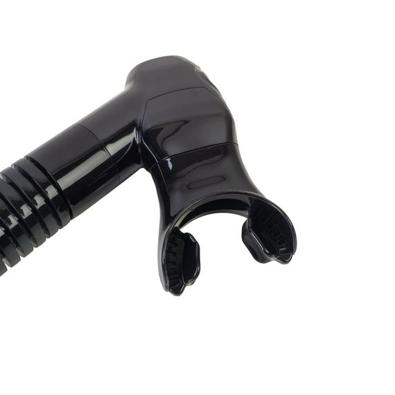 Трубка Scorpena K4 c двумя клапанами прямая черная