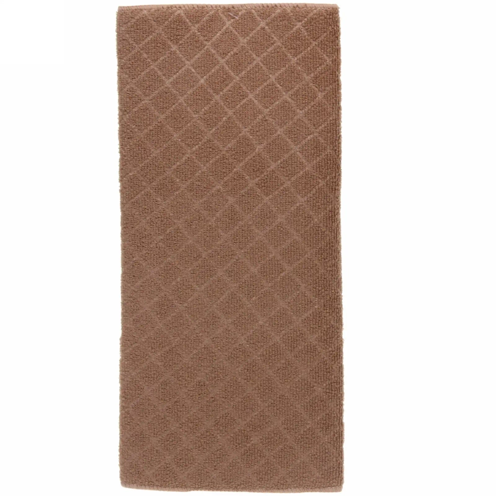 Коврик для сушки посуды 38*50см «Ромбы» бежевый