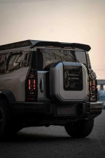 Обвес для Jetour Traveller T2 Решетка радиатора Накладка на передние фары Капот платформа бампер спойлер