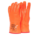 Перчатки рыболовные ALYASKA 30 см, крага,оранжевые,1 пара