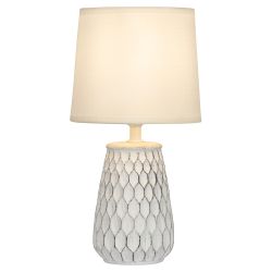 Настольная лампа Rivoli   7071-502 1 * Е14 40 Вт керамика белая