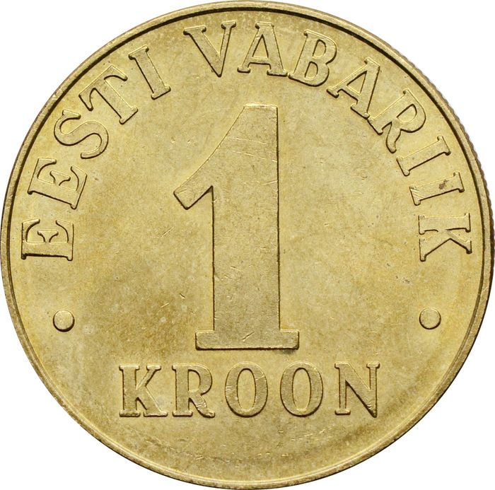 1 крона 1998 Эстония