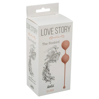 Вагинальные шарики Love Story The Firebird Tea Rose (Цвет: розовый)