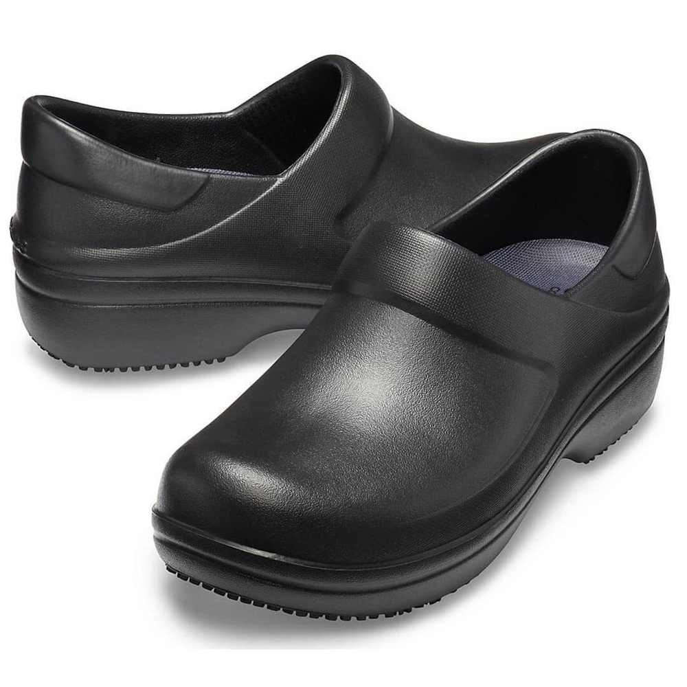 Женские черные сабо для работы CROCS Women's Neria Pro II Clog