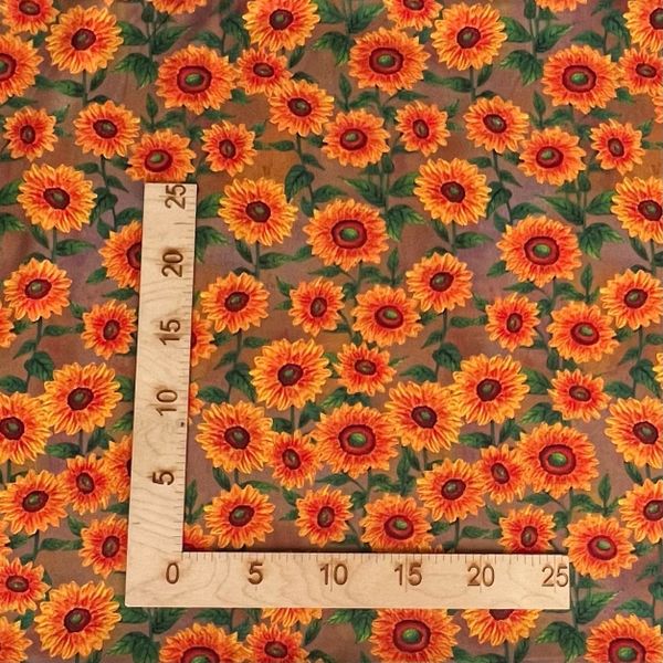 СОЛНЕЧНЫЕ ХРИЗАНТЕМЫ, 100% ХЛОПОК 6