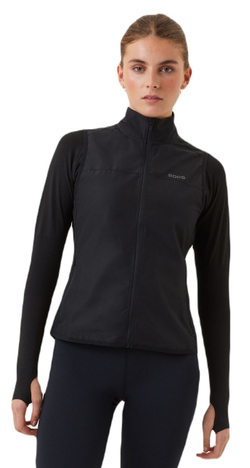 Женская теннисная жилетка Bjorn Borg Running Vest Ripstop - black beauty