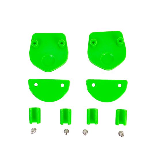 Набор крепежа Scorpena для калош F1 неоново-зеленый