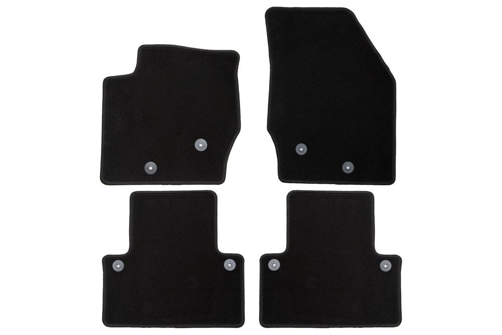 Коврики в салон для VOLVO XC90 АКПП 2002-2006, 2006-2014, внедорожник , 4 шт. (текстиль) NLD.KLEVER01500401200K