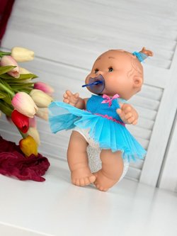 Пупс Nines 26см PEPOTE с закрывающими глазками (N814C)