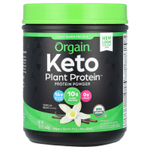 Orgain, Keto, Organic Plant Protein Powder, Vanilla, 0.97 lb (440 g)