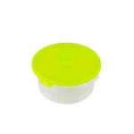 Контейнер для СВЧ 0,8 круглый с клапаном СМАЙЛ