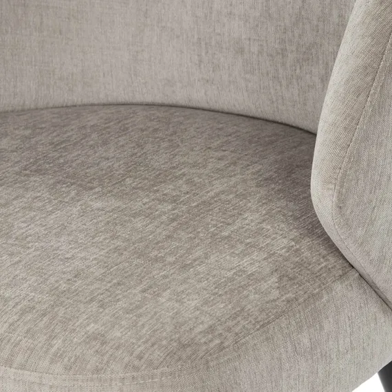 Стул Helios, серый, черные ножки