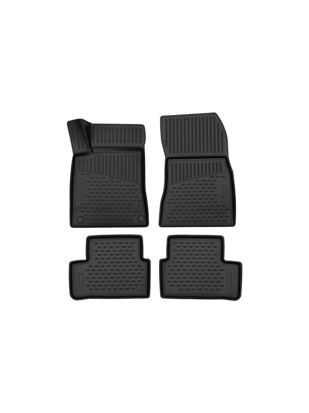 Коврики в салон для MERCEDES-BENZ CLA-klasse C118 2019 - , Седан, 4шт. (полиуретан) ELEMENT3DA20804210K