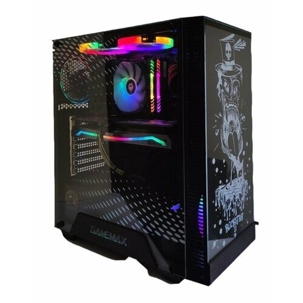 Мощный игровой компьютер (системный блок) ROCKSTAR Core i5 13400F 10ядер 4800Мгц/32Gb/RTX3060 12Gb/512Gb SSD + 1000гб ssd/700W/Win 10 PRO