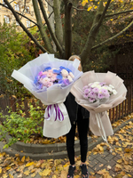 Букет из разноцветных хризантем Алтай