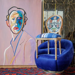 Стул Объект мечты Краниум деним