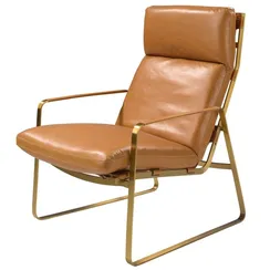 Кресло Angel Cerda 5170 из кожи цвета Camel