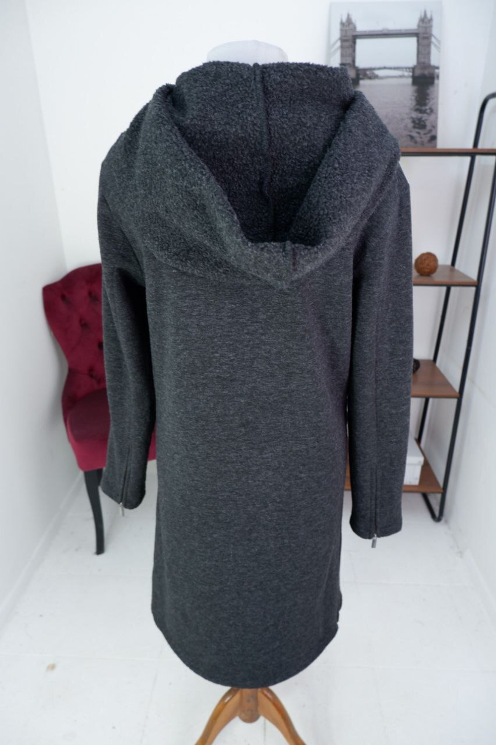 Пальто Amisu стильное 44 размер