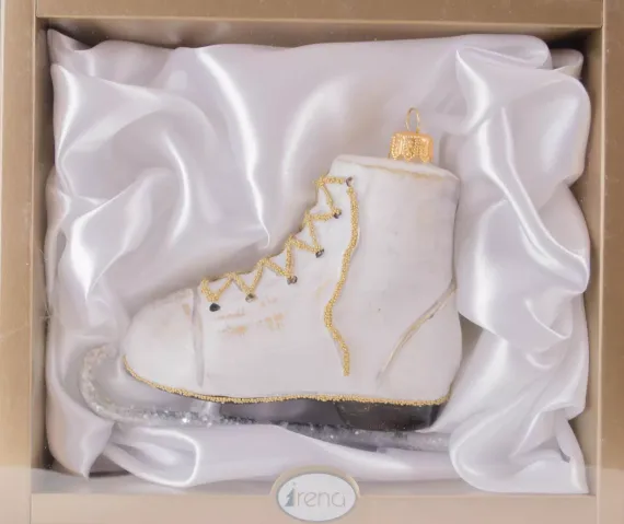 Елочное украшение Конек фигурный h-11 см., стекло, Витус (51063)