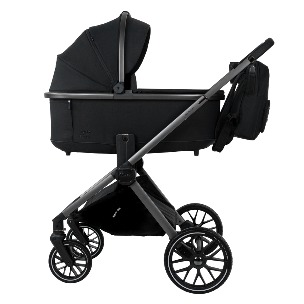 Коляска 2 в 1 Pituso Mayla Plus 2 в 1 Black/Graphite