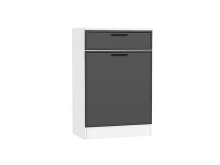 Тумба Стиль ТБ-601 с ящиком Stormy Silk Белый