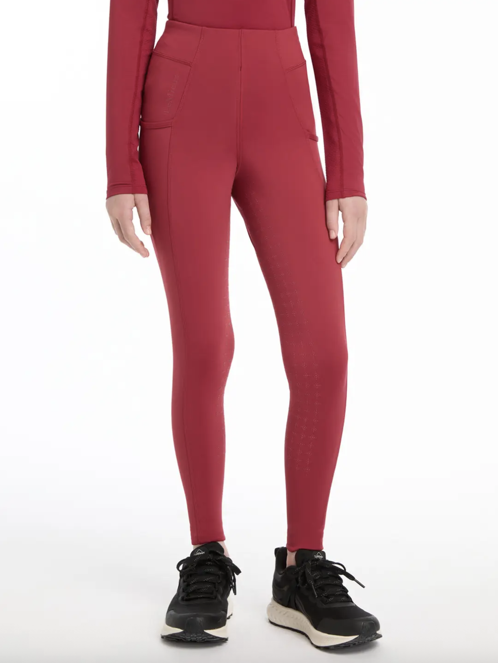 Бреггинсы детские с полной леей LeMieux Young Rider Orla Pull Ons Ember