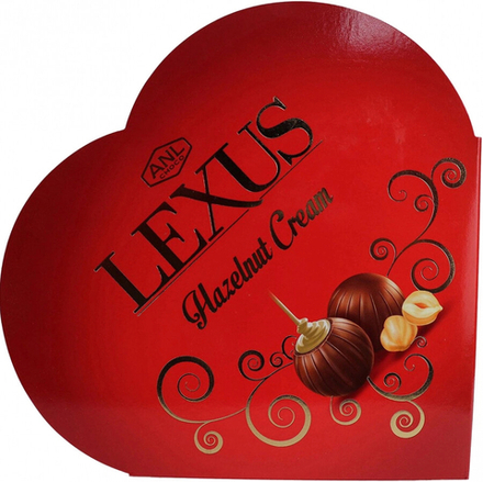 Шоколад Лексус Конфеты с Ореховым Кремом в подарочной коробке / Lexus Hazelnut Cream gift box 110г