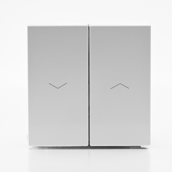 Выключатель для жалюзи 2-кл. ArtGallery 2х (сх. 4) 10А быстрозажим. клем. механизм бел. SE GAL000119S