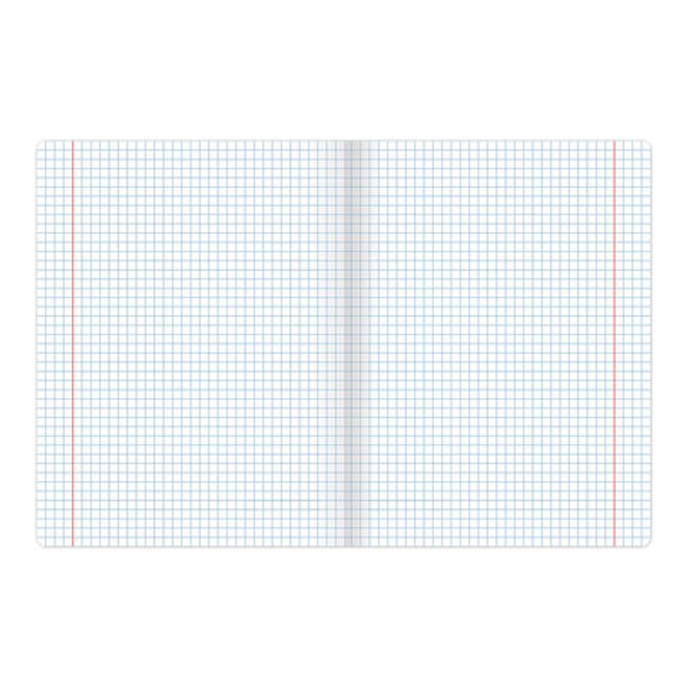 Тетрадь 18 л. BRAUBERG КЛАССИКА NEW клетка, обложка картон, СИНЯЯ, 105699, 20шт