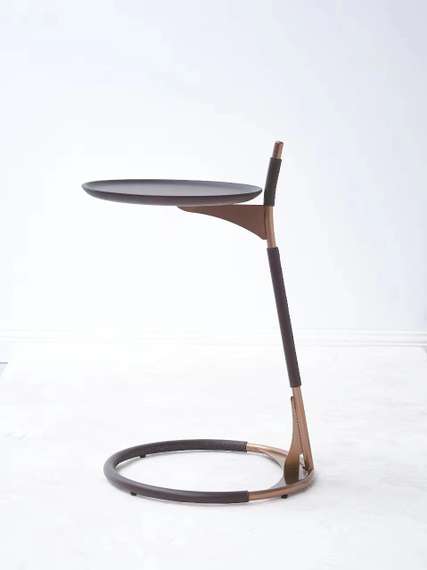 Приставной журнальный столик GQ, Ø38х61 см