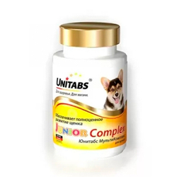 Unitabs Junior Complex Витамины с B9 для щенков