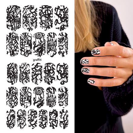 Пленки для маникюра Provocative Nails graffiti