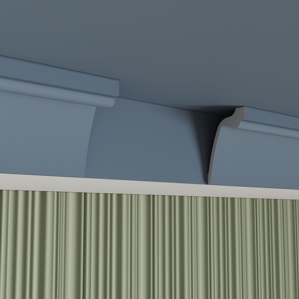 Карниз Ecopolymer, 60x90 мм