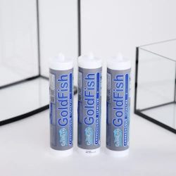 Герметик силиконовый, аквариумный ГОЛД ФИШ водонепроницаемый, для изготовления и ремонта аквариумов, чёрный 300 мл