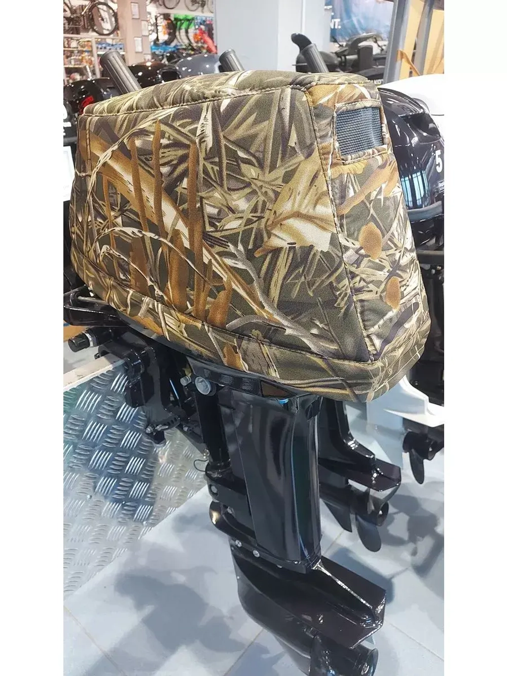 Чехол колпака лодочного мотора Tohatsu M 9,9/15/18 камуфляж