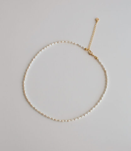 Gunga Чокер с рисовым жемчугом