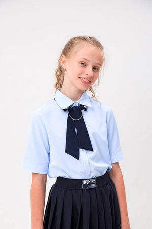 Блуза с коротким рукавом для девочки DELORAS C63102S