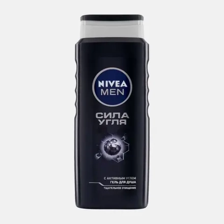 Гель для душа Сила угля NIVEA Men 500мл