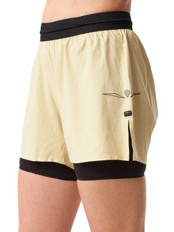 ШОРТЫ ЖЕНСКИЕ ELEVATE SHORT 5 | YELLOW