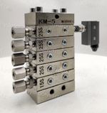 KM-7(35S-15S-15T-15T-15T-15T15T) - Питатель прогрессивной смазки, секционный