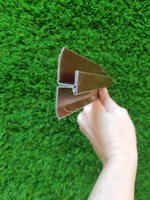 Горизонтальный профиль фасадный для камня