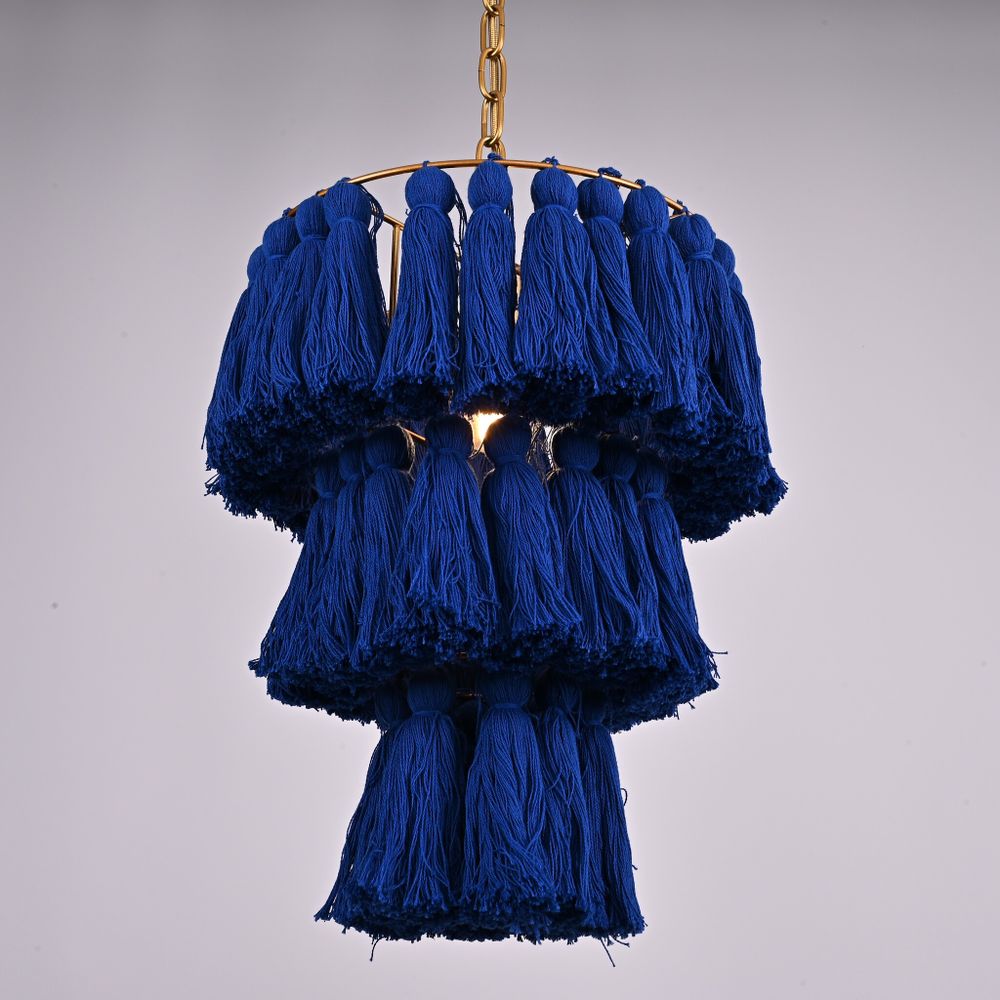 Подвесной светильник TASSEL Синий